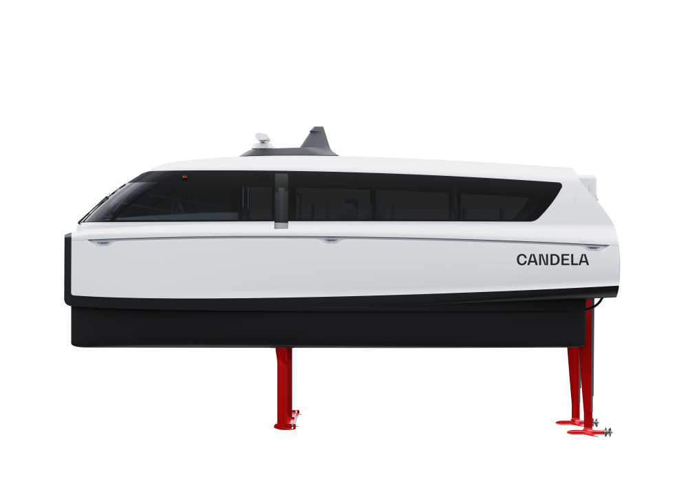 Candela dévoile une vedette urbaine rapide montée sur hydrofoils Mer