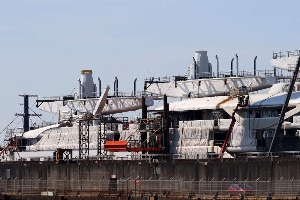 Saint-Nazaire : le premier voilier de croisière d’Orient Express a reçu ...