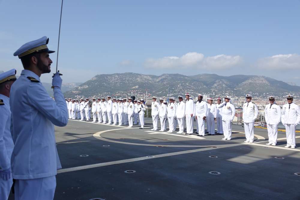 L’amiral Cluzel prend la barre de la flotte française | Mer et Marine